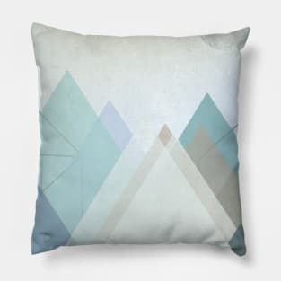 Abstract Mountains Pillow