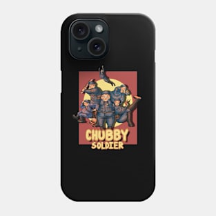 Chubby soldier Phone Case