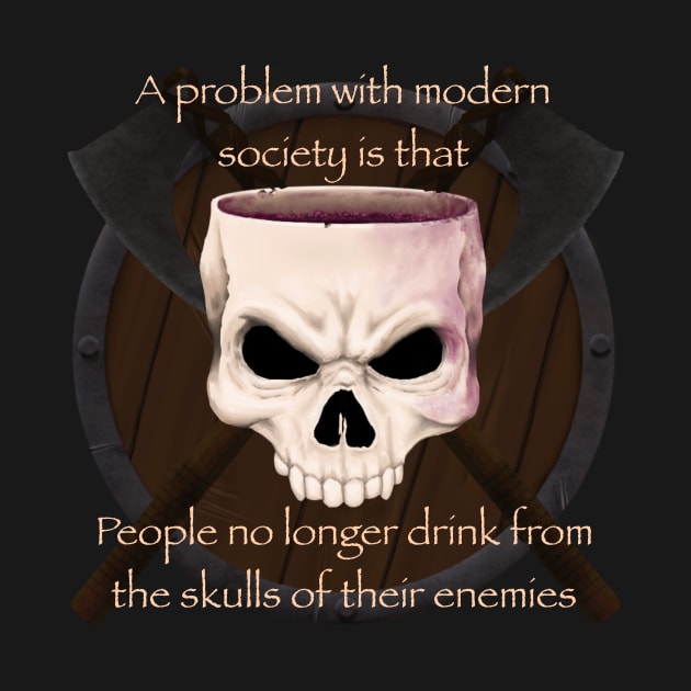 Drink from skull by 752 Designs