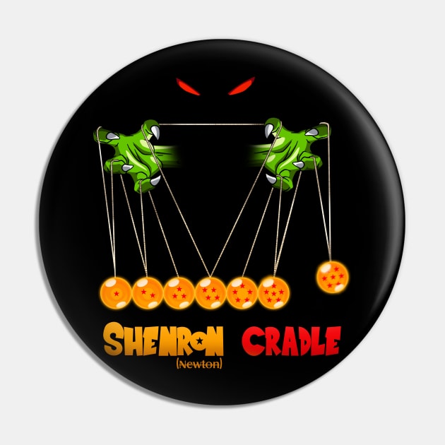 Dragon Ball; Shenron Cradle Pin by Meca-artwork