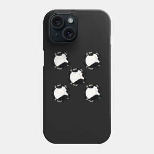 5 x Not Your Mum, Not Your Milk Stickers Phone Case