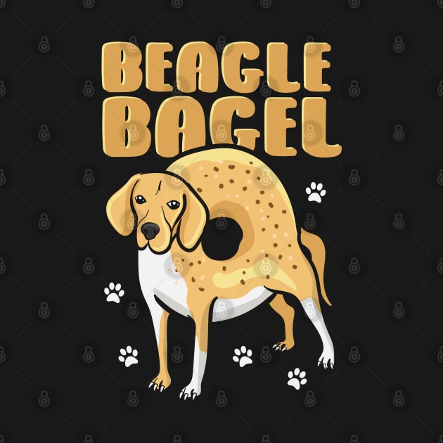 Beagle Bagel Gift Beagle Dog Bagel Lovers by aneisha