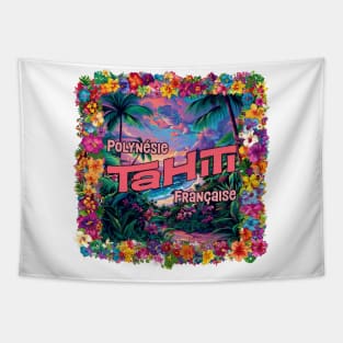 Tahiti, French Polynesia Tapestry