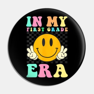 Teacher In My First Grade Era Back To School First Day Pin