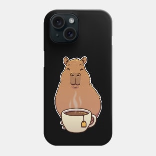 Capybara Tea Cup Phone Case