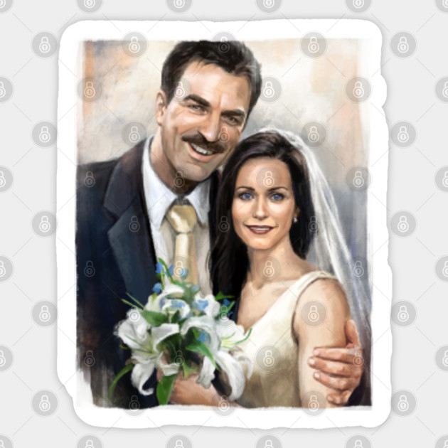 Richard And Monica Geller From Friends Tv Show
