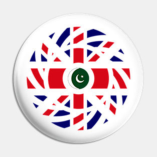 British Pakistani Multinational Patriot Flag Series Pin