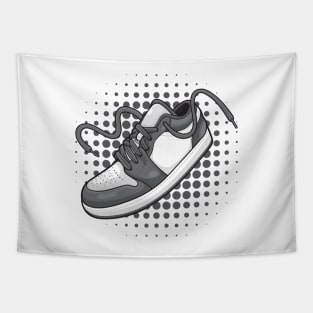 AJ 1 Vintage Stealth Grey Sneaker Tapestry