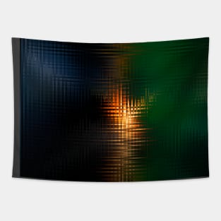 Abstract sunset Tapestry