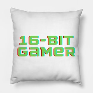 16-bit gamer Pillow