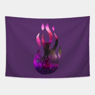 Galaxy Flame Tapestry