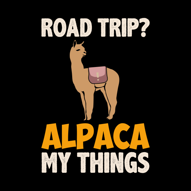 Road Trip Alpaca My Things by Jonny1223