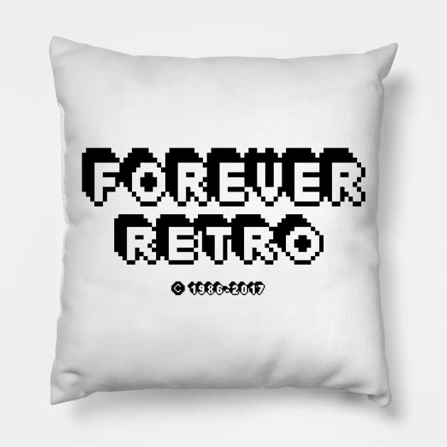 retro forever Pillow by Simonpeters98