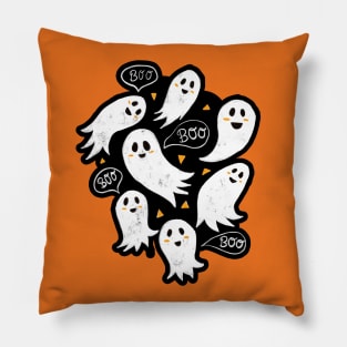 Friendly Ghosts Pillow