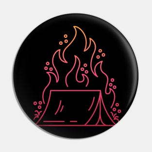 Campfire Pin