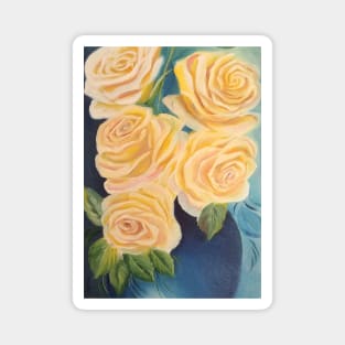 Yellow Roses Magnet