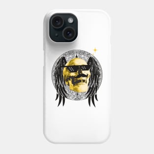 Skull and wings Phone Case