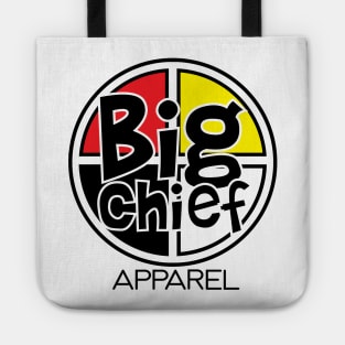 Medicine Wheel Native Pride Big Chief Apparel Logo Tee Tote