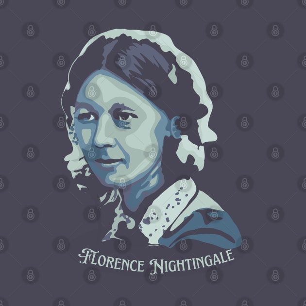 Florence Nightingale Portrait by Slightly Unhinged