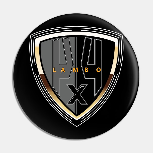 Lambo 4x4 Shield Pin by Spikeani