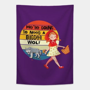 Little Red Riding Hood and The Wolf Tapestry