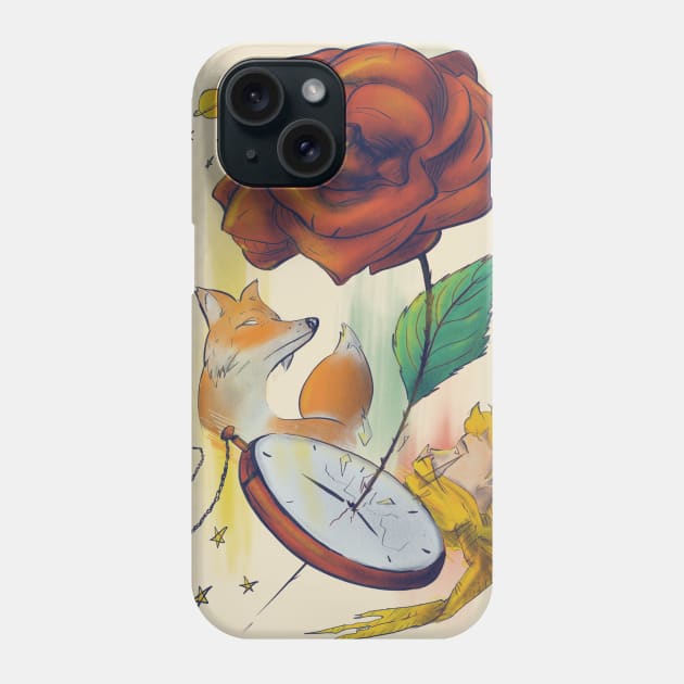 The Time You Spent on Your Rose Phone Case by Lithium