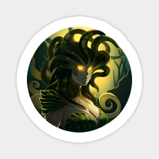 Vector Anime Vraska - Golgari Queen Magnet