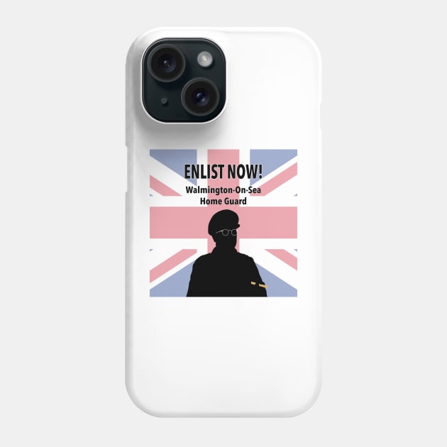 Enlist Now: Walmington-On-Sea Home Guard Phone Case by Wayne Brant Images