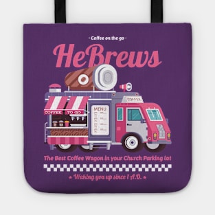 He Brews Coffee Tote