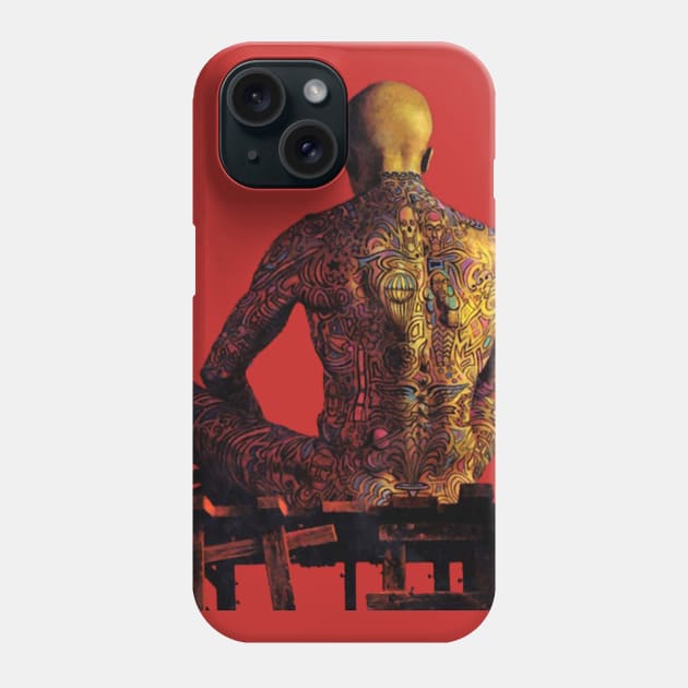 Illustrated man Phone Case by Dundua