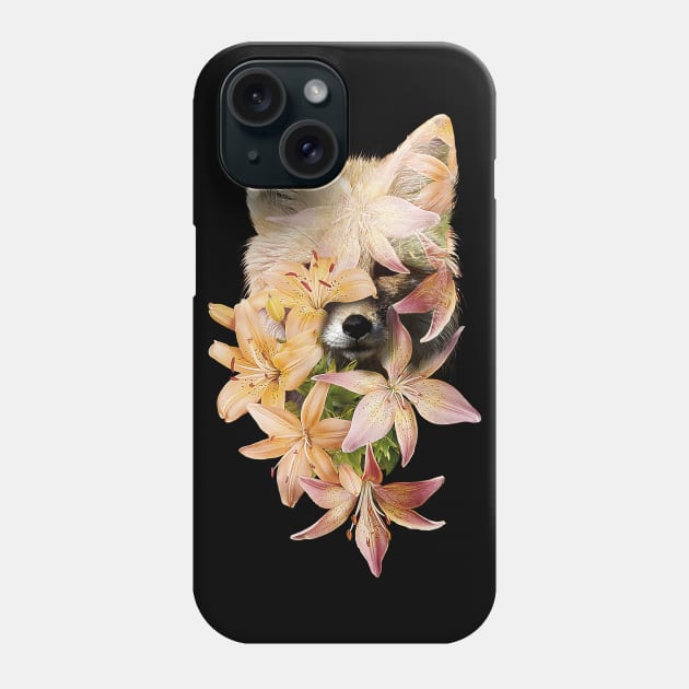 Foxy Flowers Phone Case by astronaut