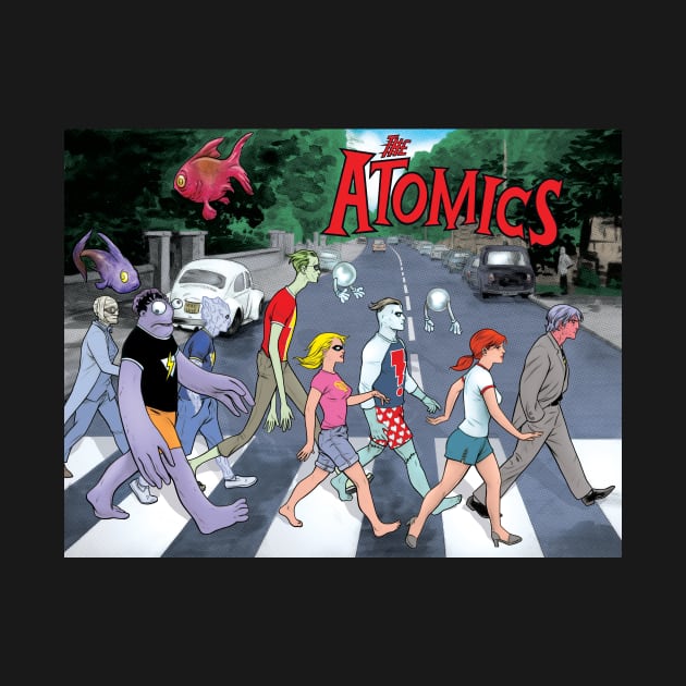 MADMAN & the Atomics Crossing! by MICHAEL ALLRED