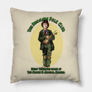 BEGGARS FOLK CLUB Pillow