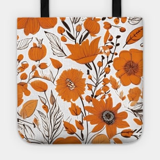 Fall Floral Tote