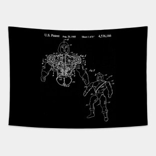 He-Man and The Masters of The universe Patent Tapestry