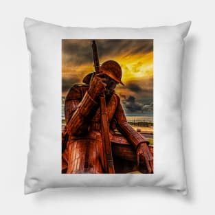 Seaham Tommy - Tired of War Pillow