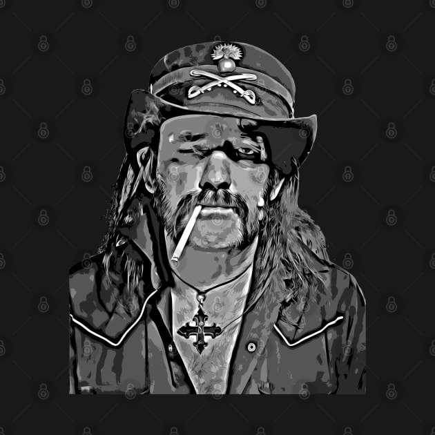 LEMMY KILMISTER THE BASS PLAYER by FADLANSTORE