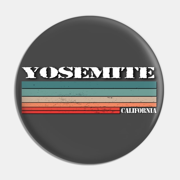 Yosemite California Pin by Spearhead Ink