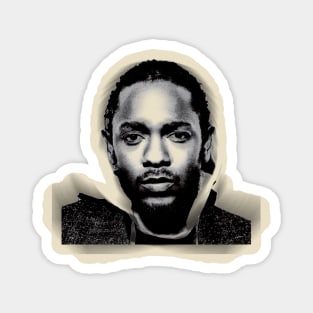 KENDRICK LAMAR - Oil Paint Style Magnet