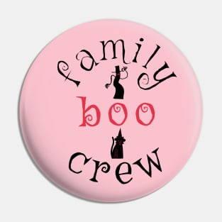 halloween family boo crew 2023 Pin