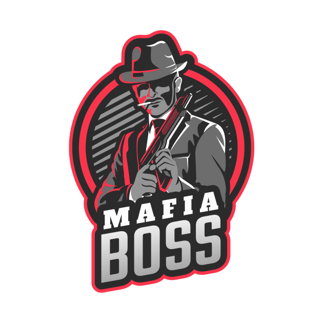 Mafia Boss by Tip Top Tee's