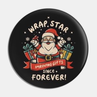 Wrap star improving gifts since forever Pin