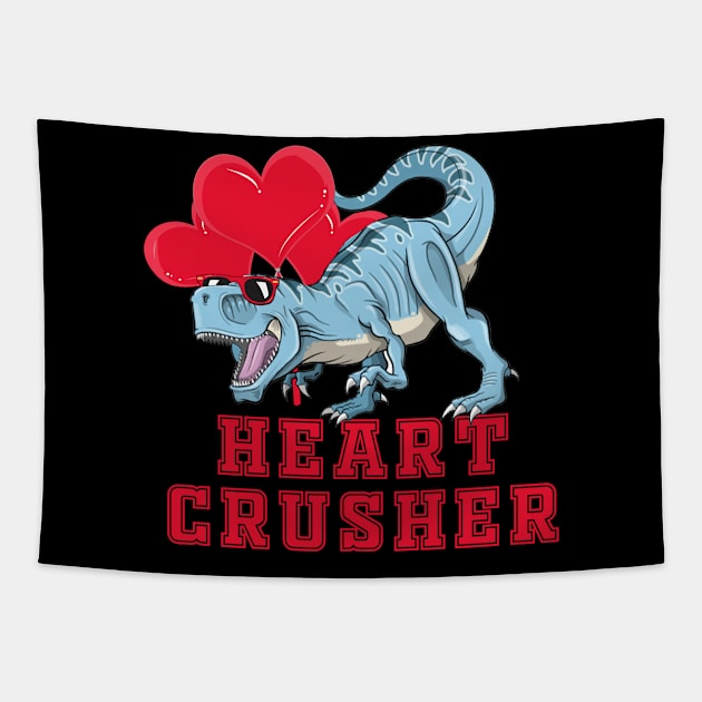 heart crusher Tapestry by BaderAbuAlsoud