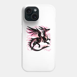 Cherry Blossom Dragon Phone Case