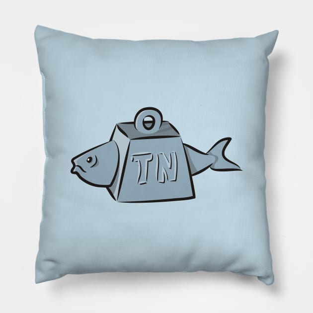 Tuna Fish Pillow by sifis