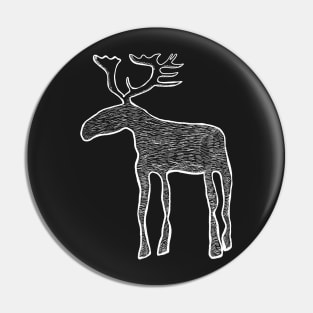 Reindeer Pin