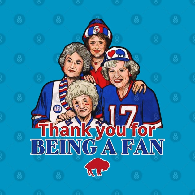 Golden Girls - Buffalo Bills Original Aesthetic Tribute 〶 by Terahertz'Cloth