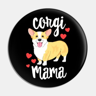 Corgi Women Girls Puppy Mom Dog Mama Lover Pin