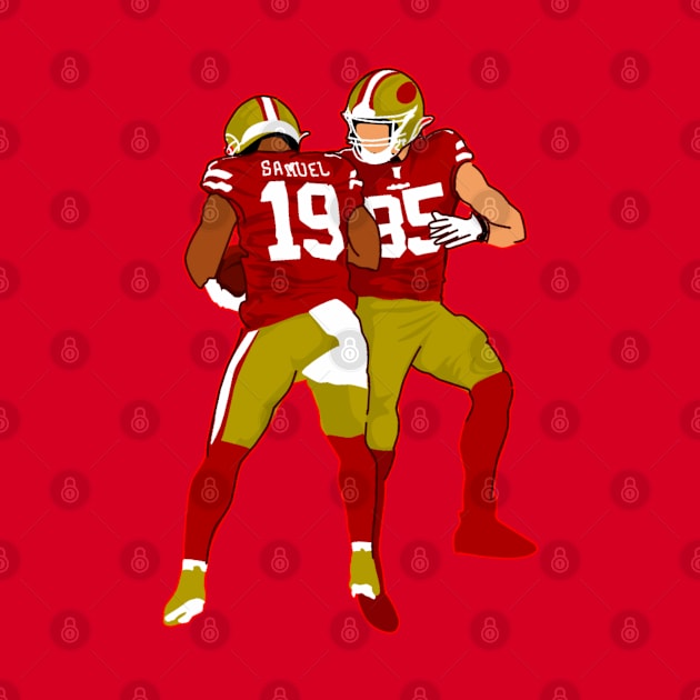 George kittle x Deebo Samuel by Mic jr