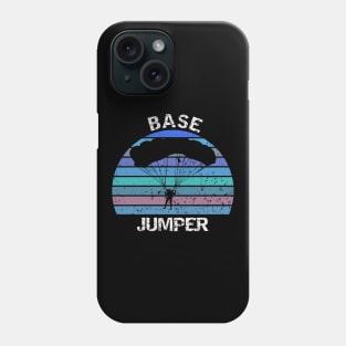 Base Jumper - vintage sunset design Phone Case